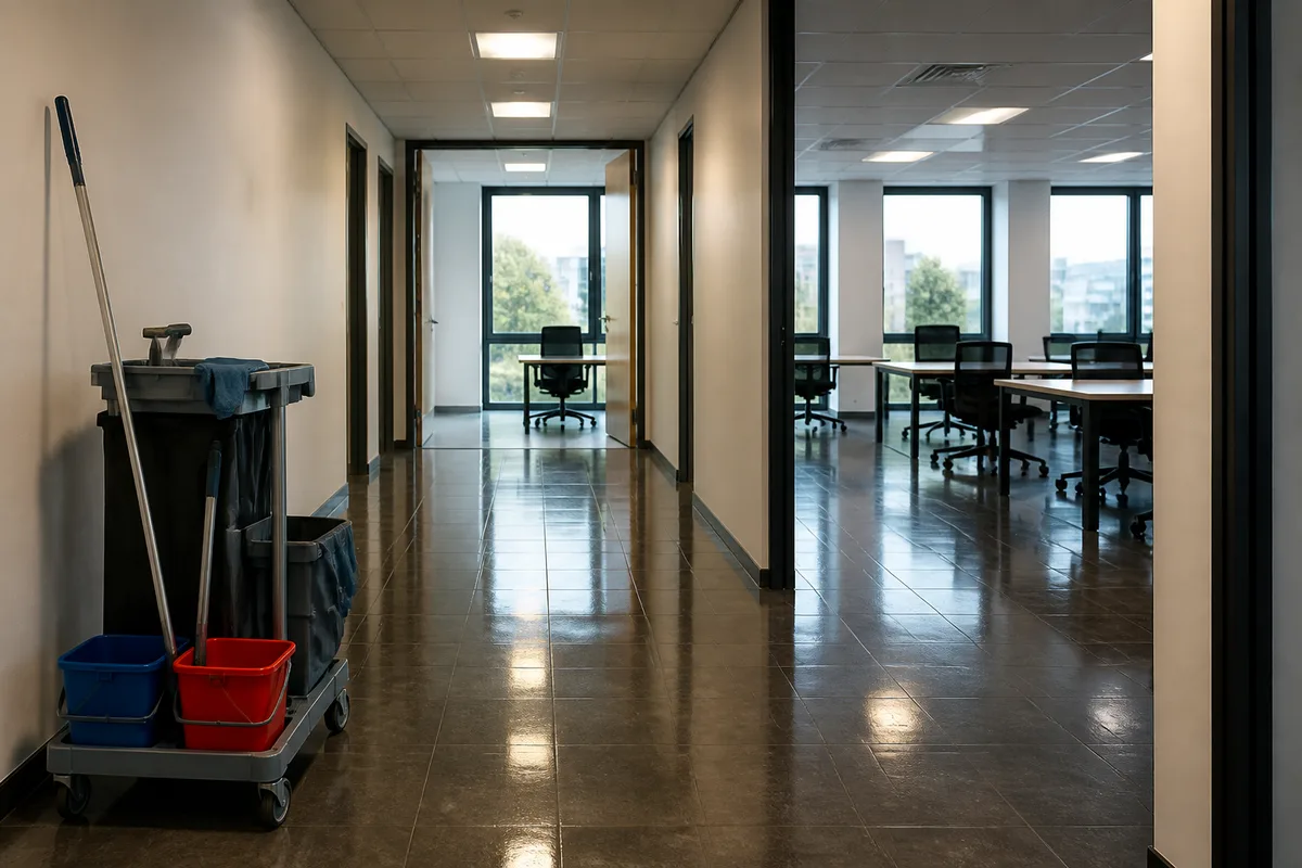 Plan de nettoyage de bureaux : fréquences et zones à risque